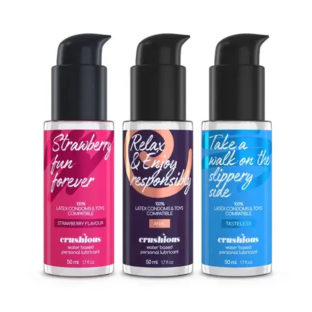Crushious Essentials set lubrikanata od 3 komada 3x50ml za maksimalnu raznolikost i praktičnost