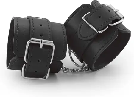 Bondage Love kožne podesive lisice crne od veštačke kože univerzalne veličine