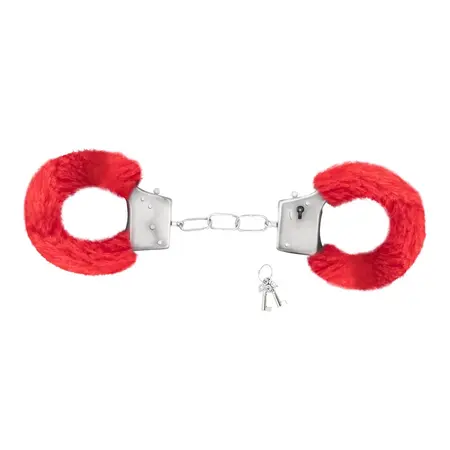 Lover's Dream 4-Piece Soft Bondage Essentials Kit Red Beginner Set