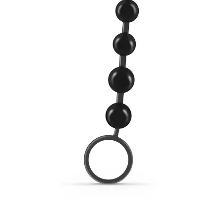 Crushious Bead Chain intimni lanac u crnoj boji dužine 25.4 cm sa fleksibilnim dizajnom