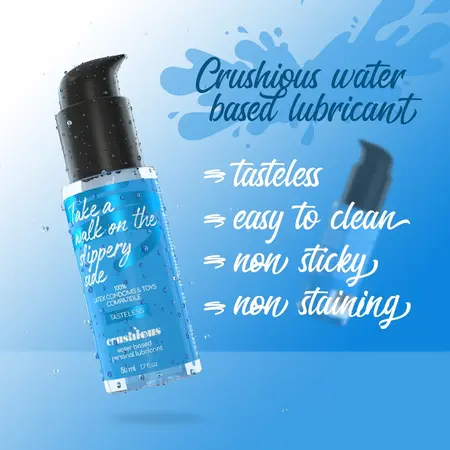Crushious lubrikant na bazi vode 50ml sa hipoalergenom formulom nežnom za kožu
