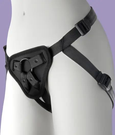 Adrien Lastic Snap Strap podesivi intimni pojas, crni, univerzalni