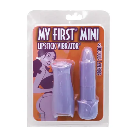 My First Lipstick Vibe Luscious Lavender Discreet Mini Device ABS