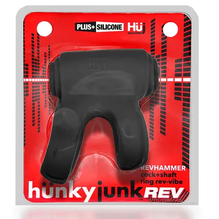 Revhammer Shaft Vibe Ring Tar Ice/Red vibrirajući prsten za penis sa stimulatorom brenda Hunkyjunk
