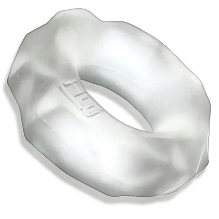 Hunkyjunk Fractal Tactile Ring Clear Ice, fleksibilni Plus+Silicone sistem