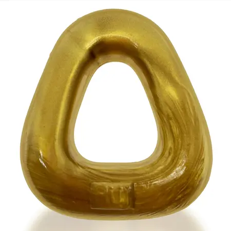 Hunkyjunk Zoid Trapezoid Lifter Comfort Ring Bronze Metallic
