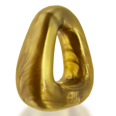 Hunkyjunk Zoid Trapezoid Lifter Comfort Ring Bronze Metallic