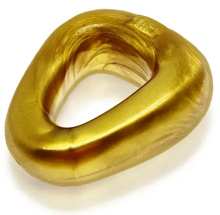 Hunkyjunk Zoid Trapezoid Lifter Comfort Ring Bronze Metallic