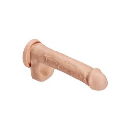 Working Man Your Entrepreneur PVC dildo od 20 cm sa vakuum postoljem bež
