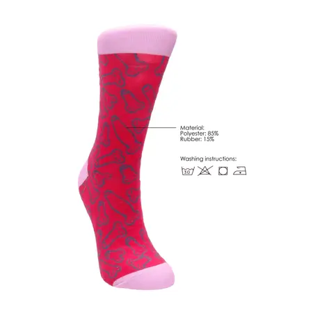 Shots Cocky Socks - Colorful Ankle Socks, US 2-7.5 / EU 36-41