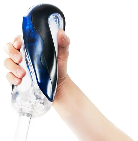 TENGA Flip 360 Midnight Purple intimni stimulator sa spiralnim sistemom 20.3 cm