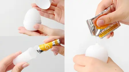 Tenga Egg Standard Set 1 - Compact Flexible Intimate Device 3-Pack