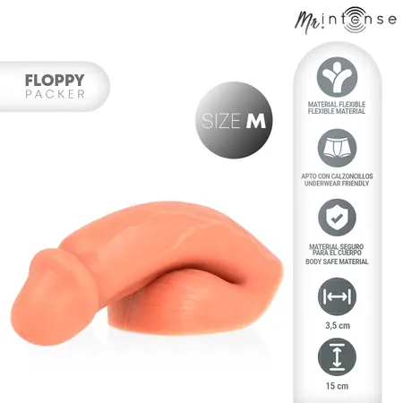 MR INTENSE mekani silikonski anatomski paker veličina M za potpuno prirodan izgled