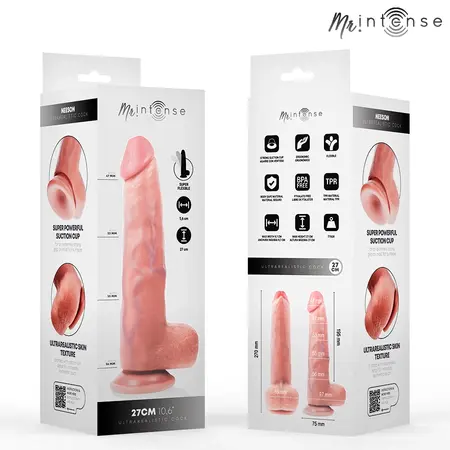 Dreamlove MR INTENSE Neeson anatomski silikonski model od 27cm sa vakuum postoljem