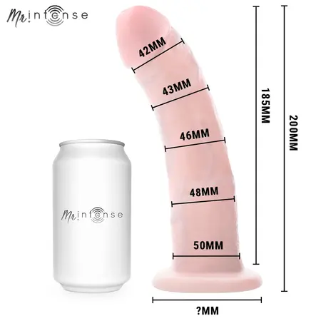 Dreamlove MR INTENSE Terence srednji model 20cm TPR anatomski crni