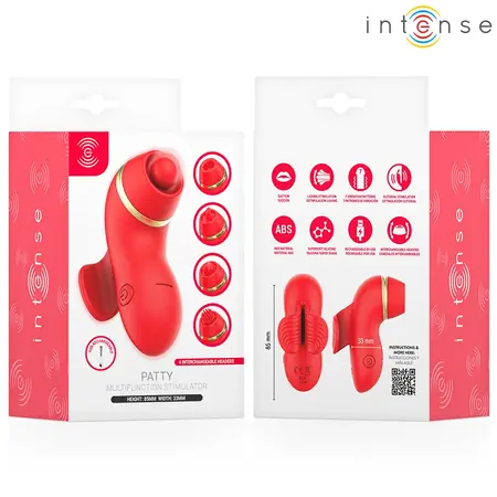 INTENSE Patty 4-in-1 Multi-Function Intimate Device Silicone Waterproof
