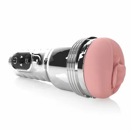 Fleshlight Quiver vibrirajuća intimna mašina sa sistemom grejanja, crna