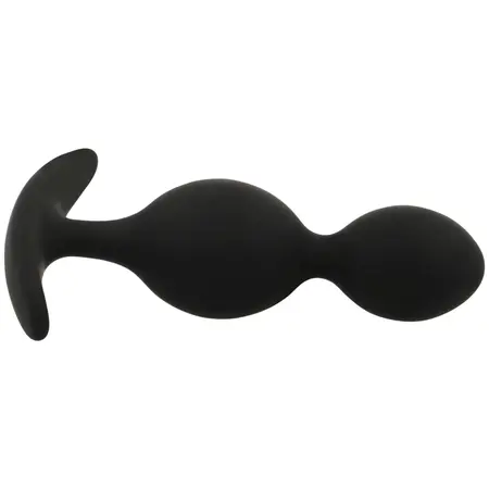 OHMAMA Silicone Bead Chain 9cm - Black, Flexible Ergonomic Design