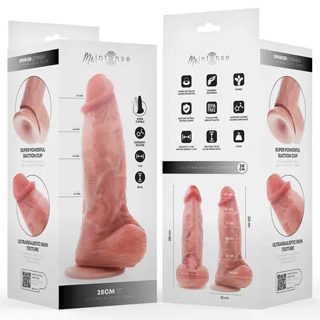 Dreamlove MR INTENSE Spencer silikonski model od 28cm sa vakuum postoljem