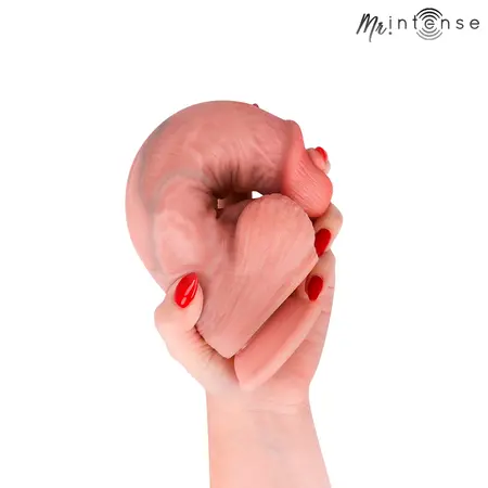 MR INTENSE Spencer Medium Silicone Model 23 cm with Suction Cup, Black