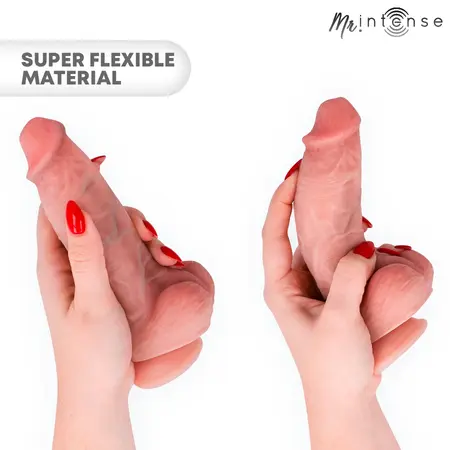 MR INTENSE Spencer mali silikonski dildo od 19 cm sa anatomskim dizajnom i vakuumskom bazom