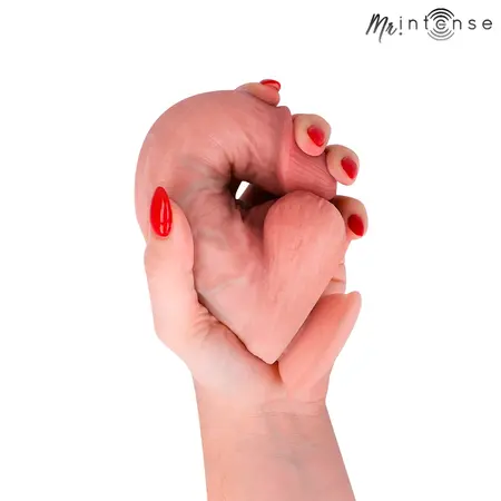 MR INTENSE Spencer mali silikonski dildo od 19 cm sa anatomskim dizajnom i vakuumskom bazom