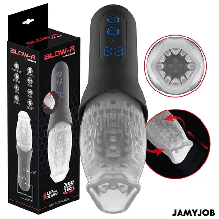 JAMYJOB SpinJob 2.0 Motion & Rotation Device, Dual Motor, Black, USB