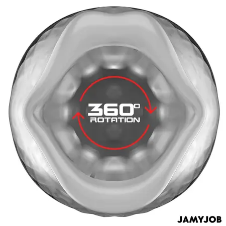 JAMYJOB SpinJob 2.0 Motion & Rotation Device, Dual Motor, Black, USB