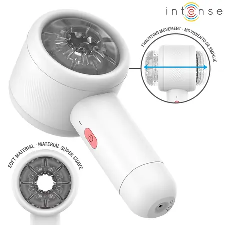 Intense Griffin Telescopic Intimate Machine with 7 Motion Modes USB Black