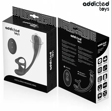Addicted Toys vibrirajući sistem za intimno zdravlje sa 360° rotacijom i daljinskim upravljačem 19.5cm