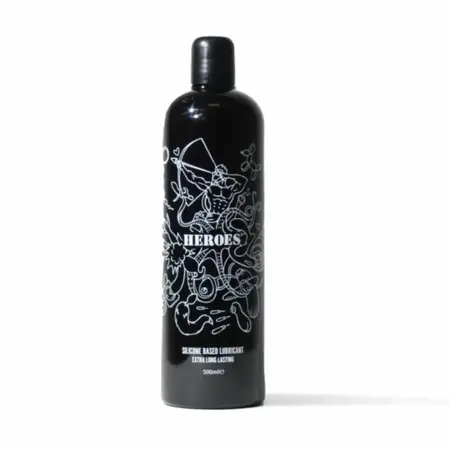 Heroes Silicone Intimate Glide Gel 500ml - Long-Lasting & Skin-Friendly