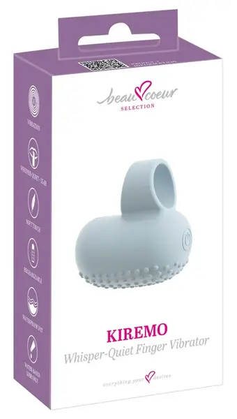 beau coeur Kiremo vibrator za prst silikonski kompaktan vodootporan 10 modova