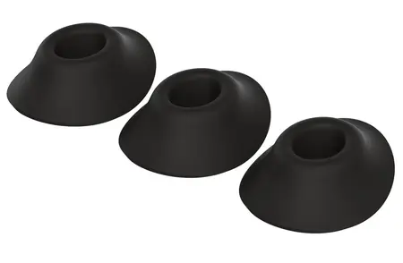 Womanizer Next zamenske glave S crne, set od 3 komada, silikon i PU