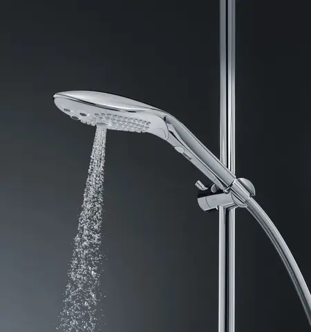 Womanizer Wave Chrome multifunkcionalna tuš slušalica sa Jet tehnologijom stimulacije 27.7 cm