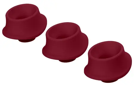 Womanizer zamenske glave L bordo silikon Premium 2 i Classic 2 pakovanje od 3 komada