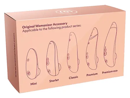 Womanizer zamenske glave S bordo silikonski dodaci set od 3 komada