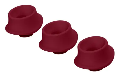 Womanizer W-Heads S Bordeaux set od 3 silikonska nastavka