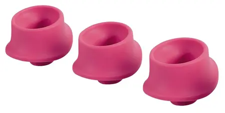 Womanizer zamenske glave L, pakovanje od 3 komada, silikon u boji maline, 23mm