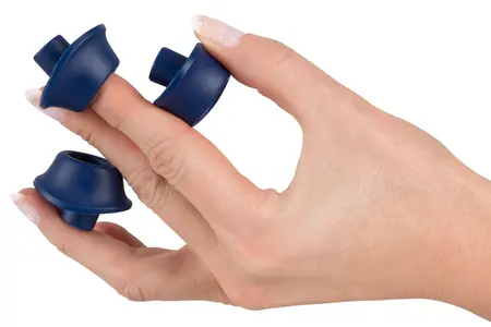 Womanizer nastavci Blueberry M, silikonski zamenski set, 3 komada
