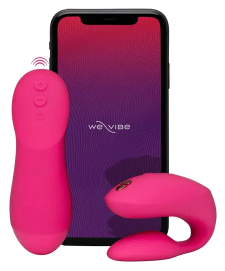 We-Vibe Chorus Pro Electric, napredni intimni stimulator za parove, roze