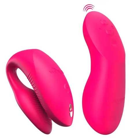 We-Vibe Chorus Pro Electric, napredni intimni stimulator za parove, roze