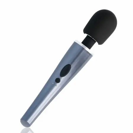 BLACK&SILVER Dexter masažer, punjivi masažer sa 10 modova vibracije, dužina 30.6 cm
