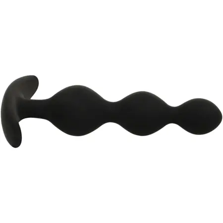 Black&Silver Rupert fleksibilni silikonski lanac sa kuglicama dužine 10.5 cm, uniseks i potpuno vodootporan