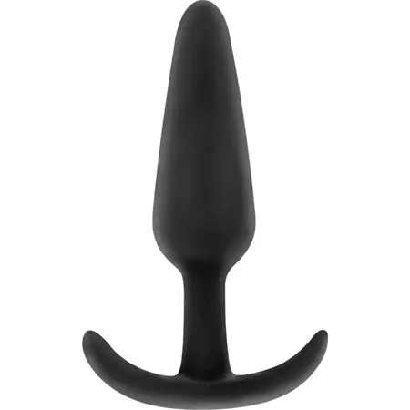 Black&Silver Hansel Silicone Plug with Ergonomic Handle 8.2cm