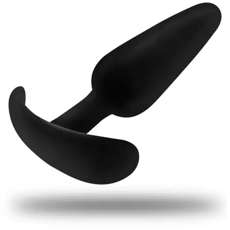 Black&Silver Hansel Silicone Plug with Ergonomic Handle 8.2cm