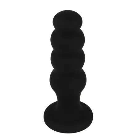 Black&Silver Scott Premium silikonski analni čep crne boje, dužine 12.5 cm, izrađen od medicinskog silikona