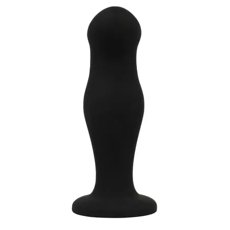 BLACK&SILVER Sean Plug Premium crni silikonski intimni dodatak