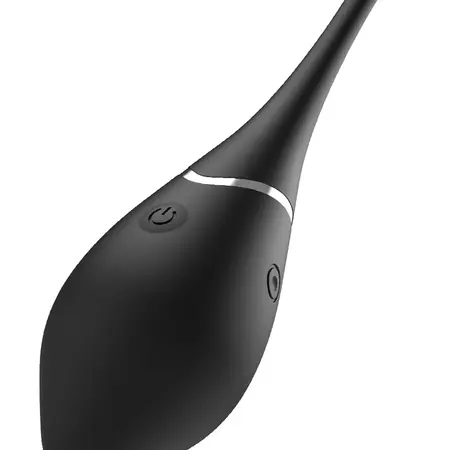 Black & Silver Jenell Wireless Vibrating Egg | USB Rechargeable, Waterproof