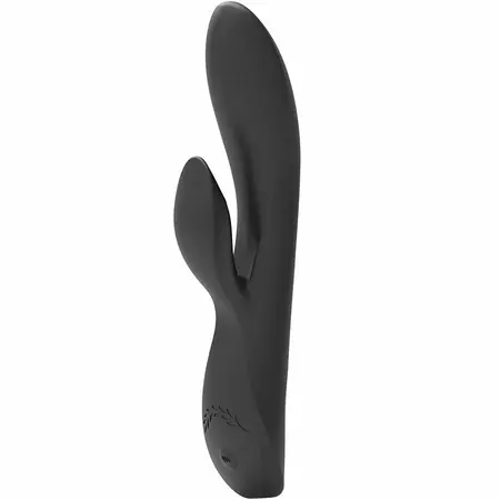 Black & Silver Kaultz Touch Control Duo Vibrator - USB Rechargeable, 10 Modes