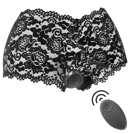 BLACK&SILVER Zara bežični intimni masažer sa daljinskim upravljačem i gaćicama
